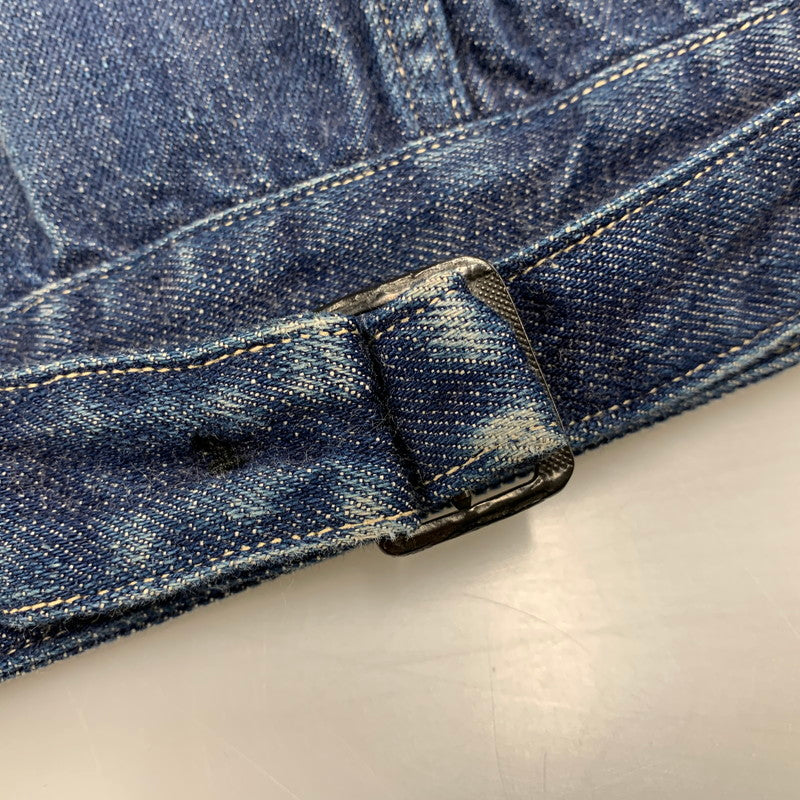【中古品】【メンズ】 COMOLI コモリ V01-01001 22SS DENIM JACKET デニム ジャケット アウター 140-260415-ya-01-izu サイズ：4 カラー：インディゴ 万代Net店