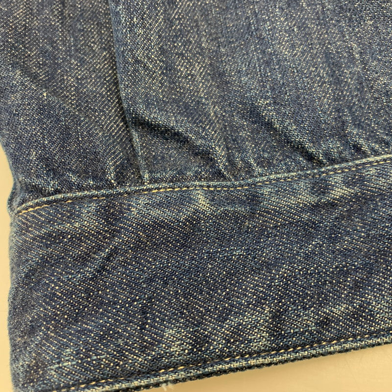 【中古品】【メンズ】 COMOLI コモリ V01-01001 22SS DENIM JACKET デニム ジャケット アウター 140-260415-ya-01-izu サイズ：4 カラー：インディゴ 万代Net店