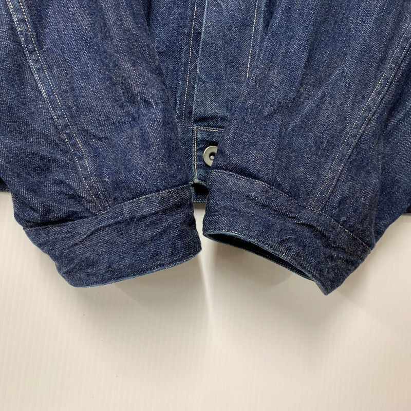 【中古品】【メンズ】 COMOLI コモリ V01-01001 22SS DENIM JACKET デニム ジャケット アウター 140-260415-ya-01-izu サイズ：4 カラー：インディゴ 万代Net店