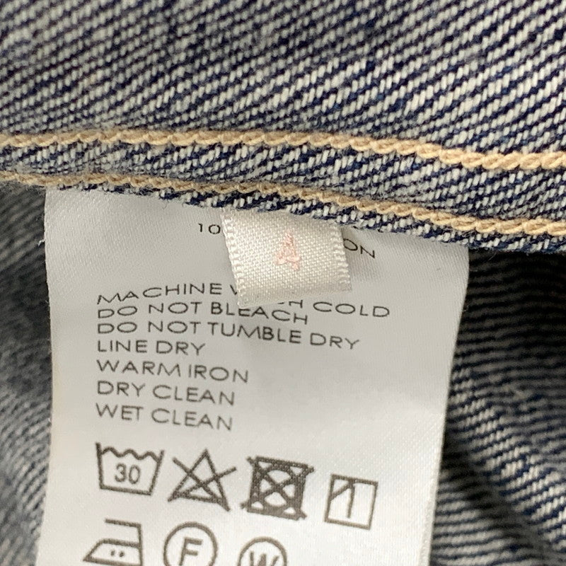 【中古品】【メンズ】 COMOLI コモリ V01-01001 22SS DENIM JACKET デニム ジャケット アウター 140-260415-ya-01-izu サイズ：4 カラー：インディゴ 万代Net店