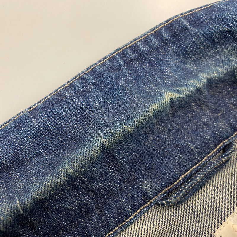 【中古品】【メンズ】 COMOLI コモリ V01-01001 22SS DENIM JACKET デニム ジャケット アウター 140-260415-ya-01-izu サイズ：4 カラー：インディゴ 万代Net店