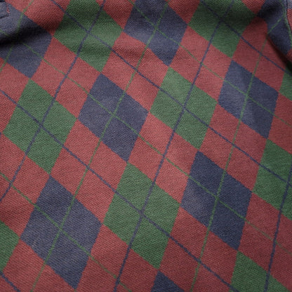 【現状渡し品】【メンズ】 Polo by Ralph Lauren ポロバイラルフローレン ARGYLE POLO LS SHIRT アーガイル ポロ ロングスリーブ シャツ USA製 長袖 トップス 146-260412-as-03-izu サイズ：M カラー：マルチカラー 万代Net店