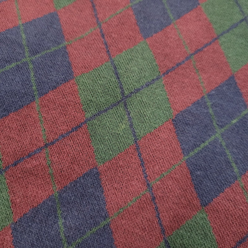 【現状渡し品】【メンズ】 Polo by Ralph Lauren ポロバイラルフローレン ARGYLE POLO LS SHIRT アーガイル ポロ ロングスリーブ シャツ USA製 長袖 トップス 146-260412-as-03-izu サイズ：M カラー：マルチカラー 万代Net店