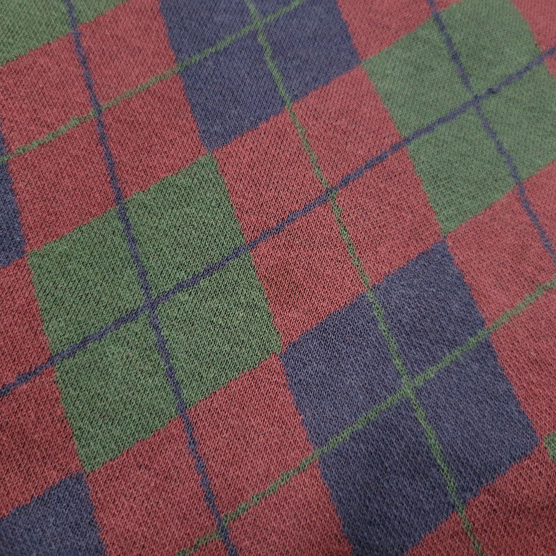 【現状渡し品】【メンズ】 Polo by Ralph Lauren ポロバイラルフローレン ARGYLE POLO LS SHIRT アーガイル ポロ ロングスリーブ シャツ USA製 長袖 トップス 146-260412-as-03-izu サイズ：M カラー：マルチカラー 万代Net店
