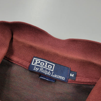 【現状渡し品】【メンズ】 Polo by Ralph Lauren ポロバイラルフローレン ARGYLE POLO LS SHIRT アーガイル ポロ ロングスリーブ シャツ USA製 長袖 トップス 146-260412-as-03-izu サイズ：M カラー：マルチカラー 万代Net店