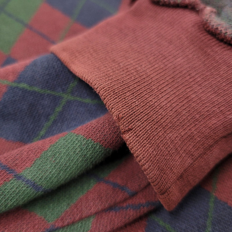 【現状渡し品】【メンズ】 Polo by Ralph Lauren ポロバイラルフローレン ARGYLE POLO LS SHIRT アーガイル ポロ ロングスリーブ シャツ USA製 長袖 トップス 146-260412-as-03-izu サイズ：M カラー：マルチカラー 万代Net店