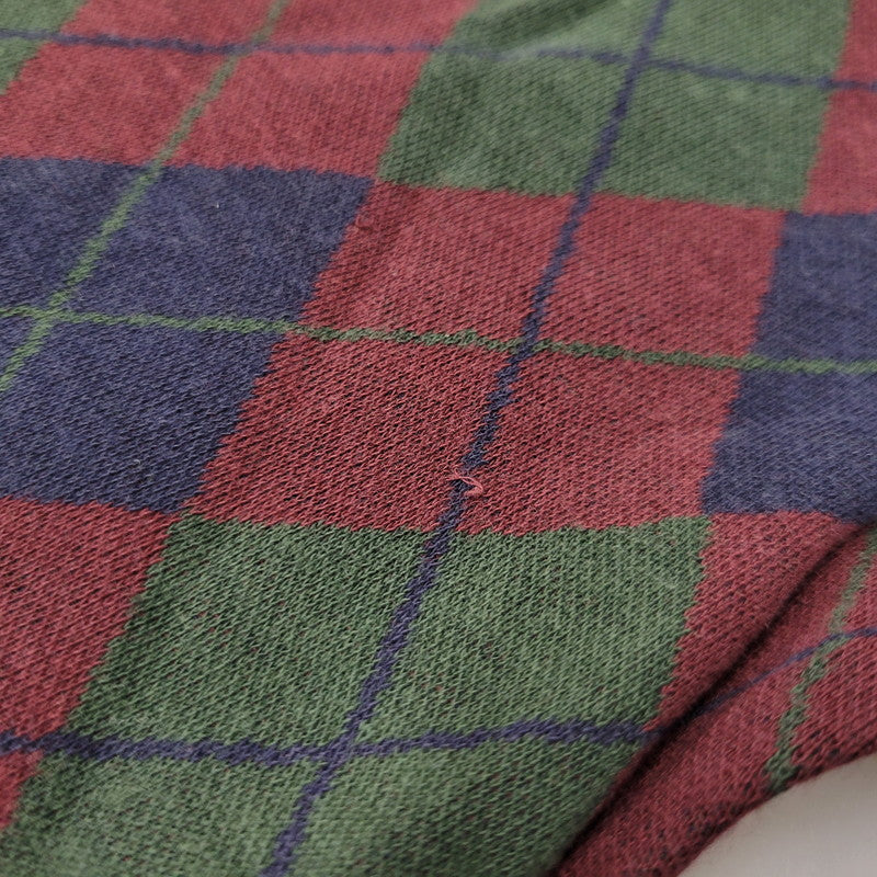 【現状渡し品】【メンズ】 Polo by Ralph Lauren ポロバイラルフローレン ARGYLE POLO LS SHIRT アーガイル ポロ ロングスリーブ シャツ USA製 長袖 トップス 146-260412-as-03-izu サイズ：M カラー：マルチカラー 万代Net店