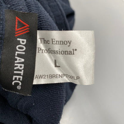 【現状渡し品】【メンズ】 THE ENNOY PROFESSIONAL ジ エンノイ プロフェッショナル AW21BRENPT02LP POLARTEC FLEECE PANTS ポーラテック フリース パンツ ズボン ボトムス 151-260413-ya-05-izu サイズ：L カラー：NAVY 万代Net店