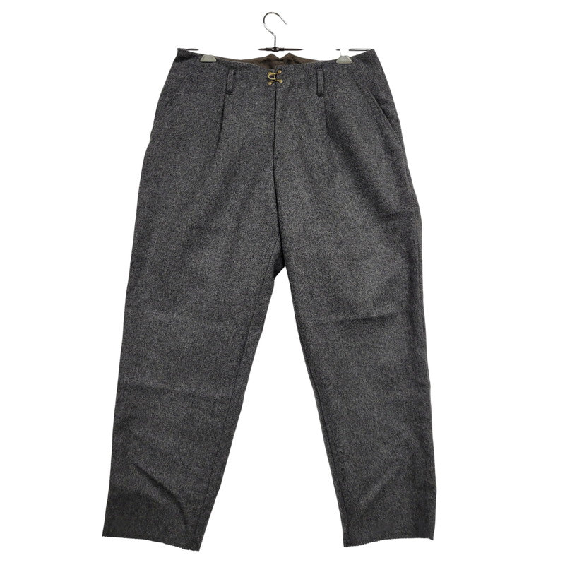 【中古品】【メンズ】 kolor カラー WOOL WIDE PANTS 18WCM-P01102 ウールワイドパンツ ボトムス 151-260412-as-05-izu サイズ：3 カラー：グレー 万代Net店
