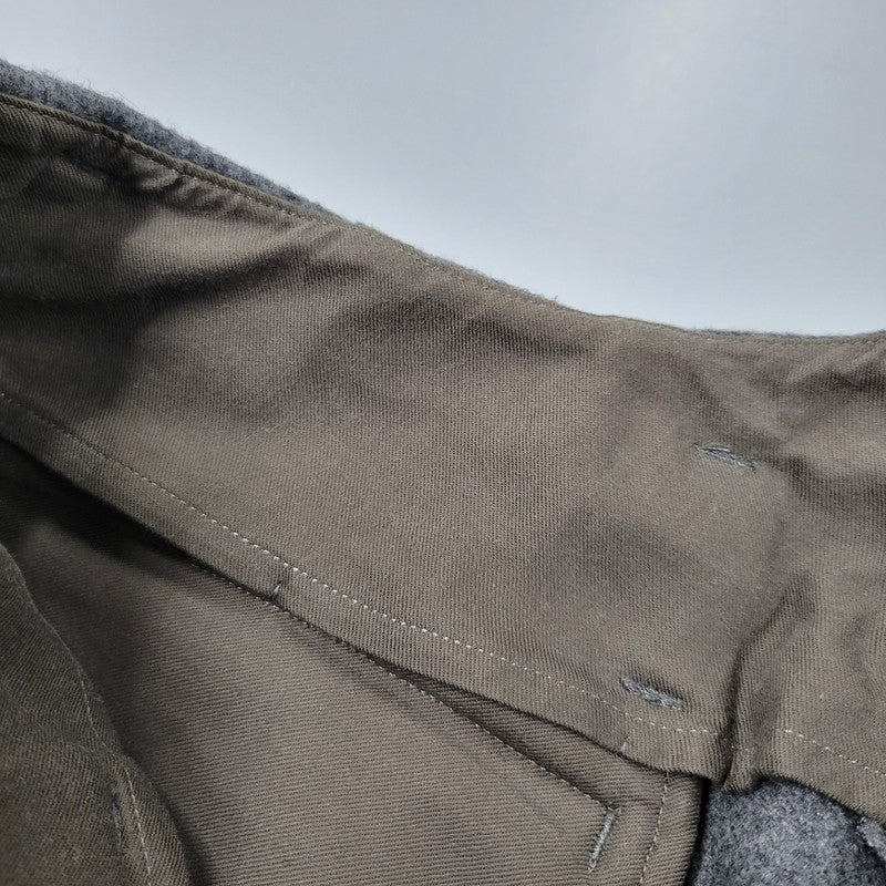 【中古品】【メンズ】 kolor カラー WOOL WIDE PANTS 18WCM-P01102 ウールワイドパンツ ボトムス 151-260412-as-05-izu サイズ：3 カラー：グレー 万代Net店