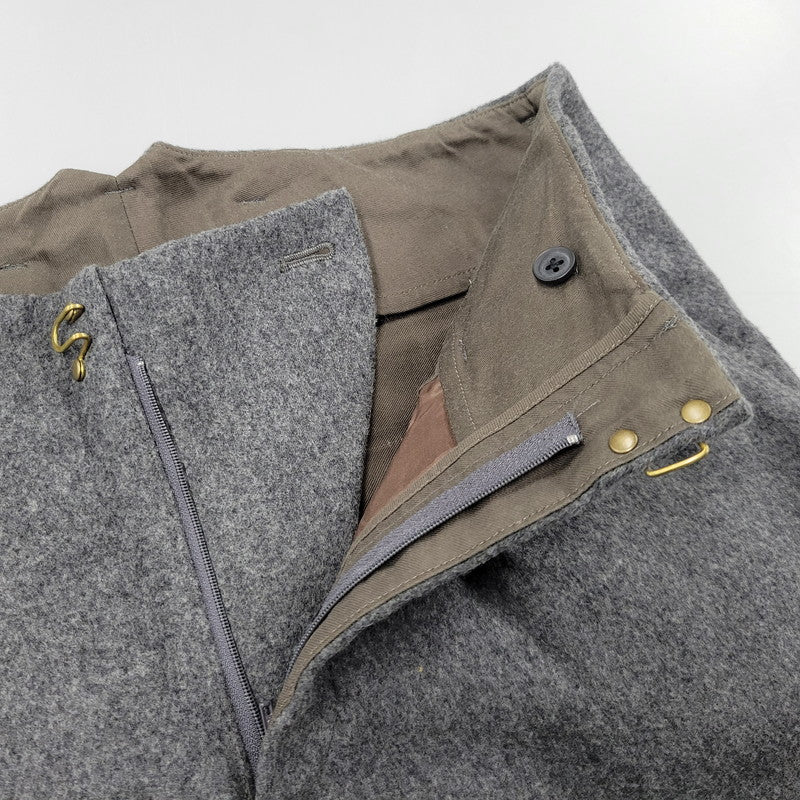 【中古品】【メンズ】 kolor カラー WOOL WIDE PANTS 18WCM-P01102 ウールワイドパンツ ボトムス 151-260412-as-05-izu サイズ：3 カラー：グレー 万代Net店