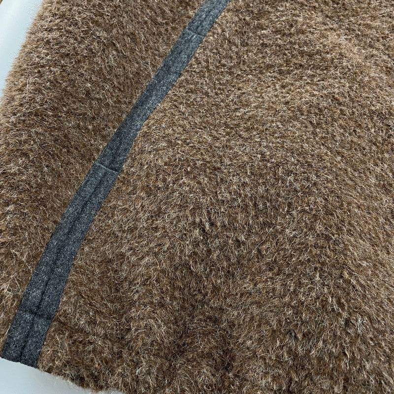 【中古品】【メンズ】 SHAGGY MOHAIR WOOL PARKA シャギー モヘア ウール パーカー ジャケット アウター 140-260412-kh-10-izu サイズ：3 カラー：ブラウン 万代Net店