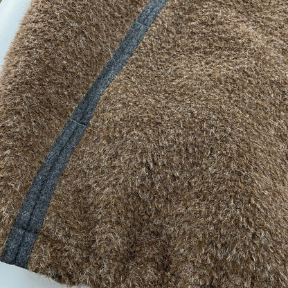 【中古品】【メンズ】 SHAGGY MOHAIR WOOL PARKA シャギー モヘア ウール パーカー ジャケット アウター 140-260412-kh-10-izu サイズ：3 カラー：ブラウン 万代Net店