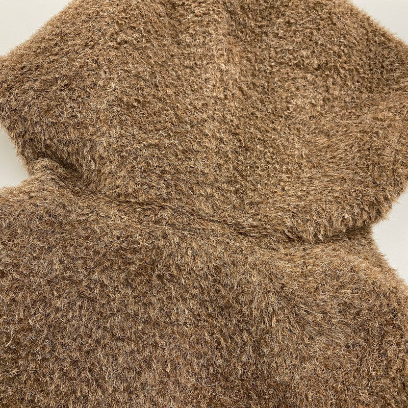 【中古品】【メンズ】 SHAGGY MOHAIR WOOL PARKA シャギー モヘア ウール パーカー ジャケット アウター 140-260412-kh-10-izu サイズ：3 カラー：ブラウン 万代Net店