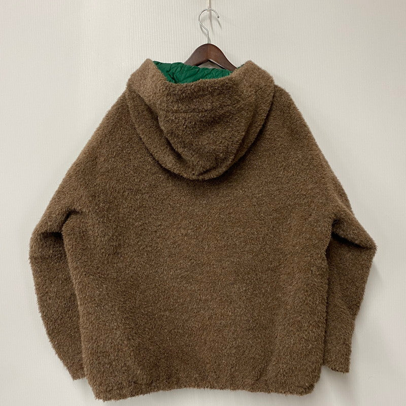 【中古品】【メンズ】 SHAGGY MOHAIR WOOL PARKA シャギー モヘア ウール パーカー ジャケット アウター 140-260412-kh-10-izu サイズ：3 カラー：ブラウン 万代Net店