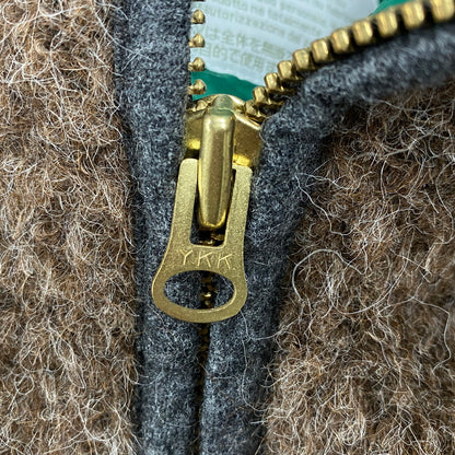 【中古品】【メンズ】 SHAGGY MOHAIR WOOL PARKA シャギー モヘア ウール パーカー ジャケット アウター 140-260412-kh-10-izu サイズ：3 カラー：ブラウン 万代Net店