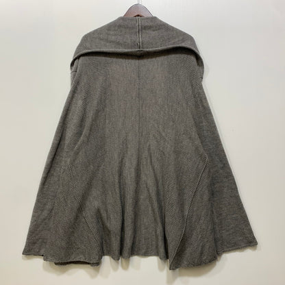 【中古品】【メンズ】 DIGAWEL ディガウェル WOOL DRAPE KNIT CARDIGA ウール ドレープ ニット カーディガン 140-260712-as-06-izu サイズ：F カラー：グレー 万代Net店