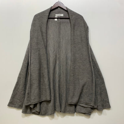 【中古品】【メンズ】 DIGAWEL ディガウェル WOOL DRAPE KNIT CARDIGA ウール ドレープ ニット カーディガン 140-260712-as-06-izu サイズ：F カラー：グレー 万代Net店