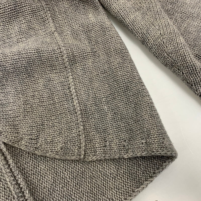 【中古品】【メンズ】 DIGAWEL ディガウェル WOOL DRAPE KNIT CARDIGA ウール ドレープ ニット カーディガン 140-260712-as-06-izu サイズ：F カラー：グレー 万代Net店