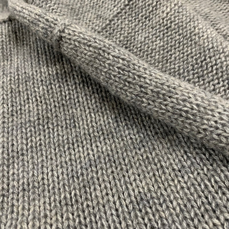 【中古品】【メンズ】 DIGAWEL ディガウェル WOOL DRAPE KNIT CARDIGA ウール ドレープ ニット カーディガン 140-260712-as-06-izu サイズ：F カラー：グレー 万代Net店
