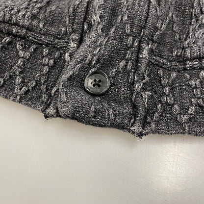 【中古品】【メンズ】 PORTER CLASSIC ポータークラシック BEATNIK KENDO KNIT CARDIGAN ビートニク ケンドウ ニット カーディガン トップス 140-260412-kh-01-izu サイズ：L カラー：ブラック系 万代Net店