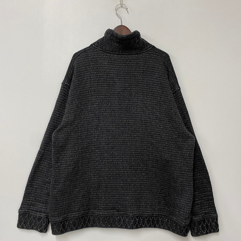 【中古品】【メンズ】 PORTER CLASSIC ポータークラシック BEATNIK KENDO KNIT CARDIGAN ビートニク ケンドウ ニット カーディガン トップス 140-260412-kh-01-izu サイズ：L カラー：ブラック系 万代Net店