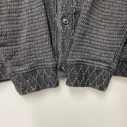 【中古品】【メンズ】 PORTER CLASSIC ポータークラシック BEATNIK KENDO KNIT CARDIGAN ビートニク ケンドウ ニット カーディガン トップス 140-260412-kh-01-izu サイズ：L カラー：ブラック系 万代Net店
