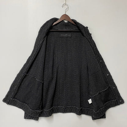 【中古品】【メンズ】 PORTER CLASSIC ポータークラシック BEATNIK KENDO KNIT CARDIGAN ビートニク ケンドウ ニット カーディガン トップス 140-260412-kh-01-izu サイズ：L カラー：ブラック系 万代Net店