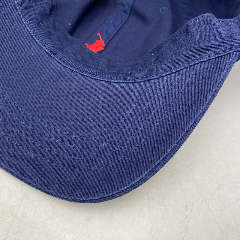 【中古美品】【メンズ/レディース】 POLO RALPHLAUREN ポロ ラルフローレン CLASSIC SPORTS CAP クラシック スポーツ キャップ 帽子 185-260412-kh-12-izu サイズ：F カラー：ネイビー 万代Net店