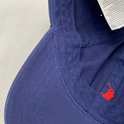 【中古美品】【メンズ/レディース】 POLO RALPHLAUREN ポロ ラルフローレン CLASSIC SPORTS CAP クラシック スポーツ キャップ 帽子 185-260412-kh-12-izu サイズ：F カラー：ネイビー 万代Net店