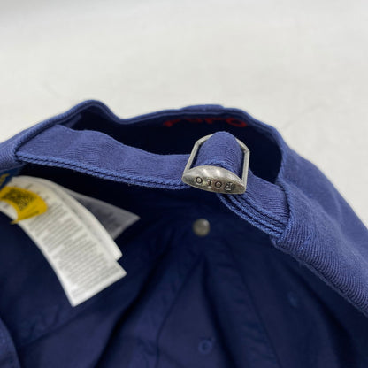 【中古美品】【メンズ/レディース】 POLO RALPHLAUREN ポロ ラルフローレン CLASSIC SPORTS CAP クラシック スポーツ キャップ 帽子 185-260412-kh-12-izu サイズ：F カラー：ネイビー 万代Net店