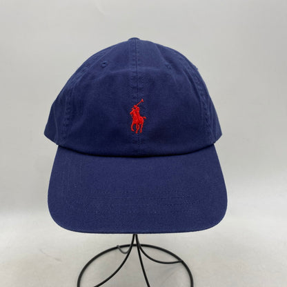 【中古美品】【メンズ/レディース】 POLO RALPHLAUREN ポロ ラルフローレン CLASSIC SPORTS CAP クラシック スポーツ キャップ 帽子 185-260412-kh-12-izu サイズ：F カラー：ネイビー 万代Net店