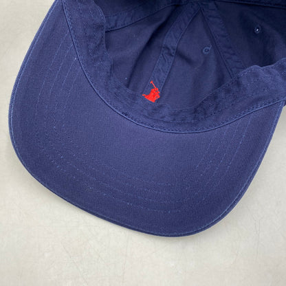 【中古美品】【メンズ/レディース】 POLO RALPHLAUREN ポロ ラルフローレン CLASSIC SPORTS CAP クラシック スポーツ キャップ 帽子 185-260412-kh-12-izu サイズ：F カラー：ネイビー 万代Net店