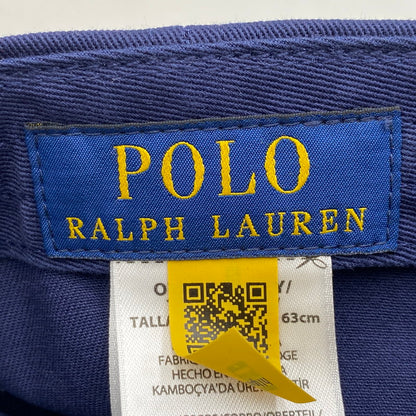 【中古美品】【メンズ/レディース】 POLO RALPHLAUREN ポロ ラルフローレン CLASSIC SPORTS CAP クラシック スポーツ キャップ 帽子 185-260412-kh-12-izu サイズ：F カラー：ネイビー 万代Net店