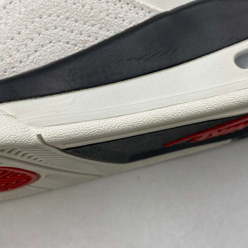 【中古美品】【メンズ/レディース】 NIKE ナイキ IM4002-100 AIR JORDAN 4 エアジョーダン フォー スニーカー シューズ 靴 160-260413-cs-12-izu サイズ：26.0cm カラー：SAIL/BLACK-UNIVERSITY RED 万代Net店