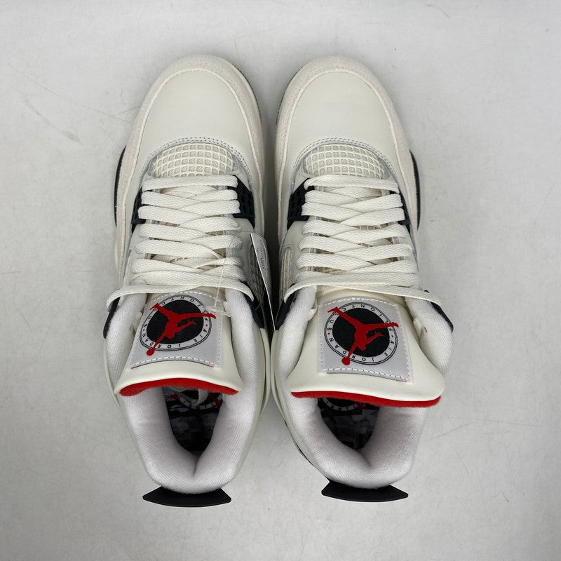 【中古美品】【メンズ/レディース】 NIKE ナイキ IM4002-100 AIR JORDAN 4 エアジョーダン フォー スニーカー シューズ 靴 160-260413-cs-12-izu サイズ：26.0cm カラー：SAIL/BLACK-UNIVERSITY RED 万代Net店
