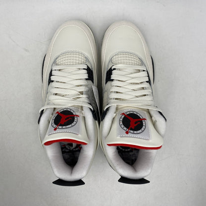 【中古美品】【メンズ/レディース】 NIKE ナイキ IM4002-100 AIR JORDAN 4 エアジョーダン フォー スニーカー シューズ 靴 160-260413-cs-12-izu サイズ：26.0cm カラー：SAIL/BLACK-UNIVERSITY RED 万代Net店