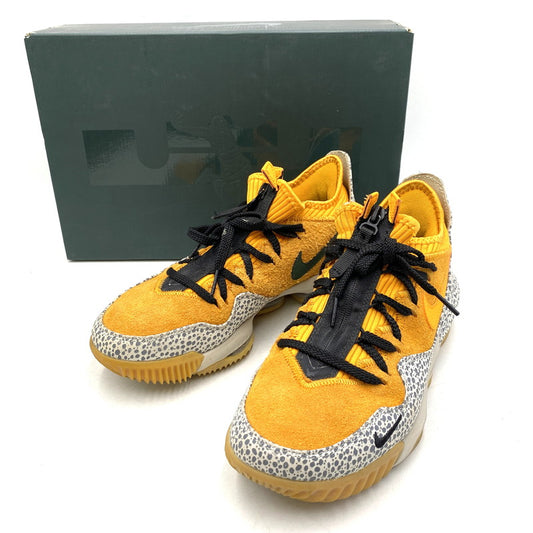 【中古品】【メンズ】 NIKE×ATMOS ナイキ×アトモス CD9471-800 LEBRON 16 LOW レブロン ロー スニーカー シューズ 靴 160-260413-cs-10-izu サイズ：26.5cm カラー：KUMQUAT/KUMQUAT-BLACK 万代Net店