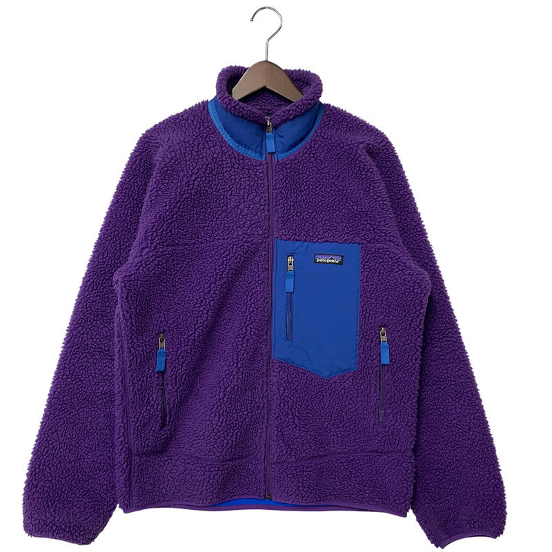【中古品】【メンズ】 patagonia パタゴニア 23056FA20 CLASSIC RETRO-X JACKET クラシック レトロX ジャケット アウター 144-260414-kh-03-izu サイズ：M カラー：パープル 万代Net店