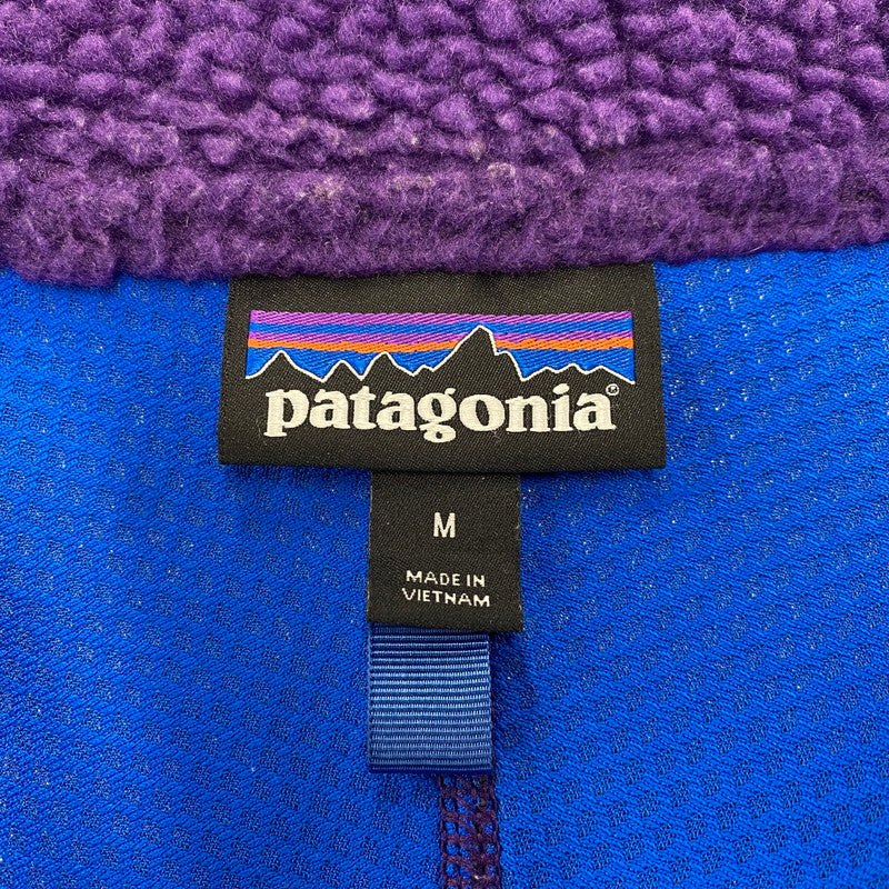 【中古品】【メンズ】 patagonia パタゴニア 23056FA20 CLASSIC RETRO-X JACKET クラシック レトロX ジャケット アウター 144-260414-kh-03-izu サイズ：M カラー：パープル 万代Net店