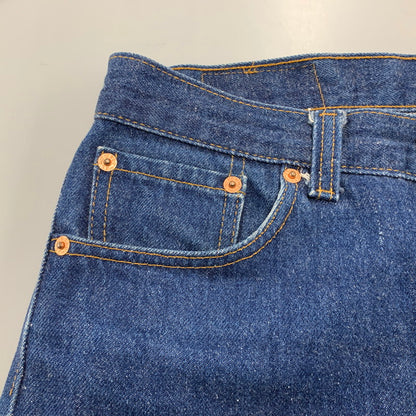 【中古品】【メンズ】 Levi's リーバイス 501-0000 刻印552 SMALL-E 不均等V USA製 1989年製 80S 501XX DENIM PANTS デニム パンツ ボトムス ズボン 157-260413-cs-06-izu サイズ：W31 L34 カラー：インディゴ 万代Net店