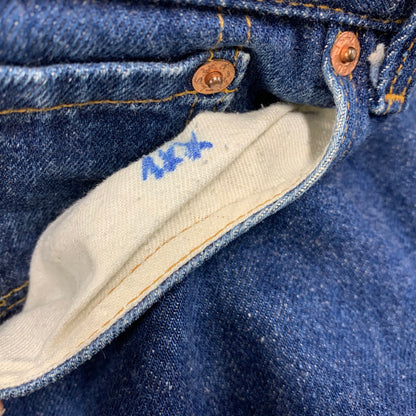 【中古品】【メンズ】 Levi's リーバイス 501-0000 刻印552 SMALL-E 不均等V USA製 1989年製 80S 501XX DENIM PANTS デニム パンツ ボトムス ズボン 157-260413-cs-06-izu サイズ：W31 L34 カラー：インディゴ 万代Net店