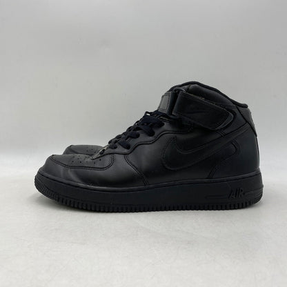 【中古品】【メンズ】 NIKE ナイキ 315123-001 AIR FORCE 1 MID '07 エア フォース 1 ミッド スニーカー 靴 160-260413-kh-02-izu サイズ：26.5 カラー：BLACK/BLACK 万代Net店