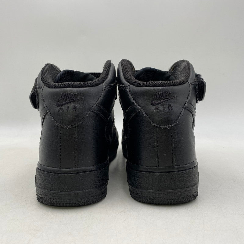 【中古品】【メンズ】 NIKE ナイキ 315123-001 AIR FORCE 1 MID '07 エア フォース 1 ミッド スニーカー 靴 160-260413-kh-02-izu サイズ：26.5 カラー：BLACK/BLACK 万代Net店