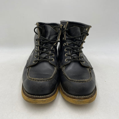 【中古品】【メンズ】 RED WING レッドウィング 新四角犬タグ 90S IRISH SETTER アイリッシュ セッター ブーツ シューズ 靴 164-260413-ya-12-izu サイズ：9 1/2 カラー：BLACK 万代Net店