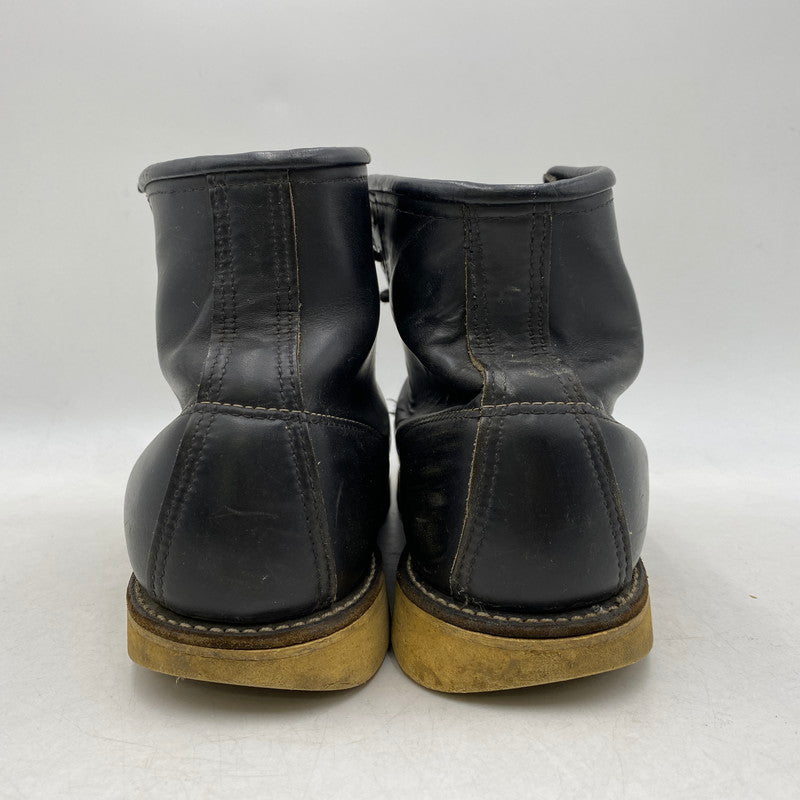 【中古品】【メンズ】 RED WING レッドウィング 新四角犬タグ 90S IRISH SETTER アイリッシュ セッター ブーツ シューズ 靴 164-260413-ya-12-izu サイズ：9 1/2 カラー：BLACK 万代Net店