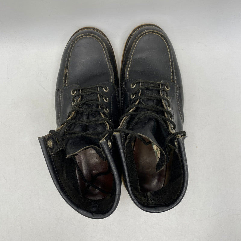 【中古品】【メンズ】 RED WING レッドウィング 新四角犬タグ 90S IRISH SETTER アイリッシュ セッター ブーツ シューズ 靴 164-260413-ya-12-izu サイズ：9 1/2 カラー：BLACK 万代Net店