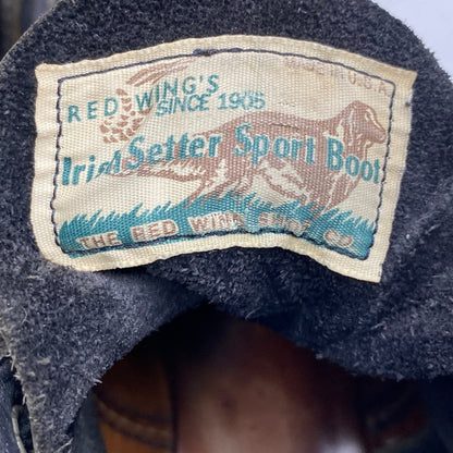 【中古品】【メンズ】 RED WING レッドウィング 新四角犬タグ 90S IRISH SETTER アイリッシュ セッター ブーツ シューズ 靴 164-260413-ya-12-izu サイズ：9 1/2 カラー：BLACK 万代Net店