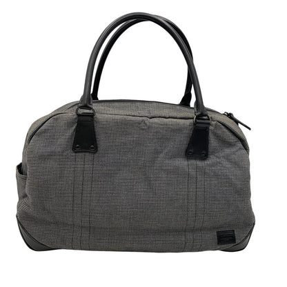 【中古品】【メンズ/レディース】 クラチカ限定 グレンチェック TOTE BAG トート バッグ カバン 鞄 188-260413-ya-09-izu カラー：グレー 万代Net店