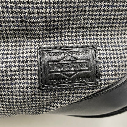【中古品】【メンズ/レディース】 クラチカ限定 グレンチェック TOTE BAG トート バッグ カバン 鞄 188-260413-ya-09-izu カラー：グレー 万代Net店